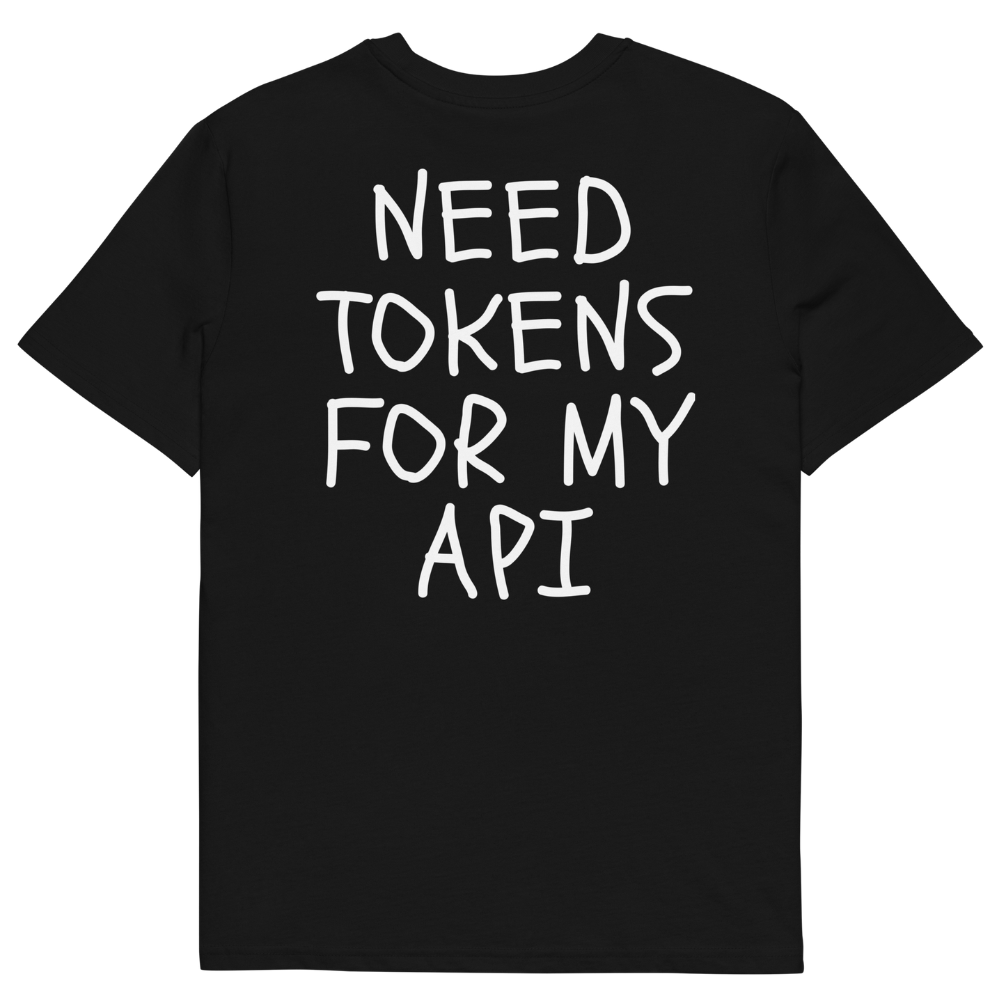 Need Tokens Tee — Back