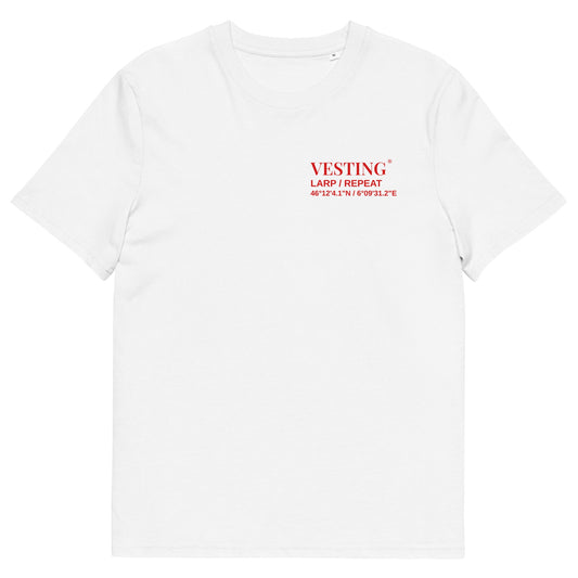 Used Claude tee, White, front
